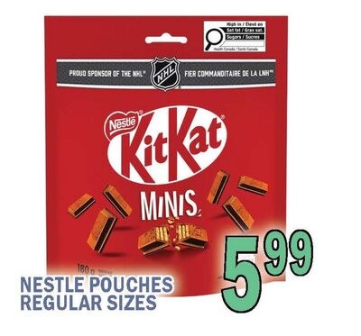 NESTLE POUCHES REGULAR SIZES