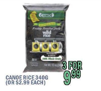 CANOE RICE 340G