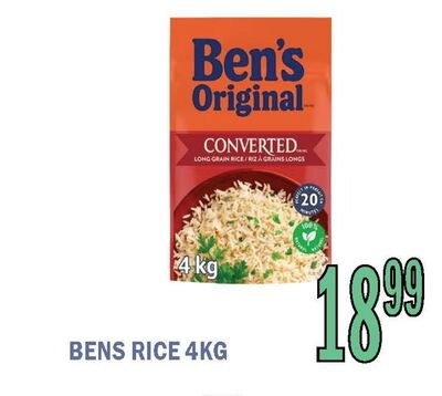 BENS RICE 4KG