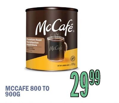 MCCAFE 800 TO 900G