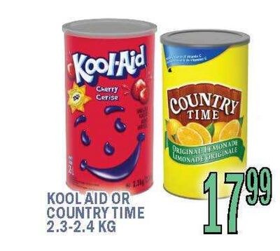 KOOL-AID OR COUNTRY TIME