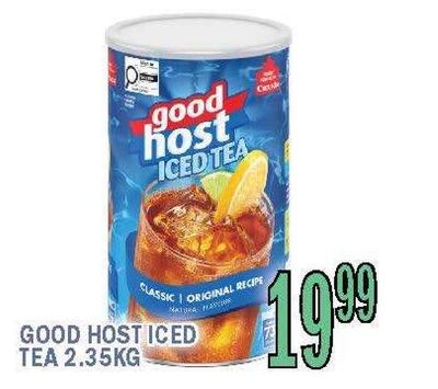 GOOD HOST ICED TEA