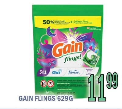GAIN FLINGS 629G