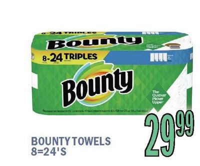 BOUNTY TOWELS