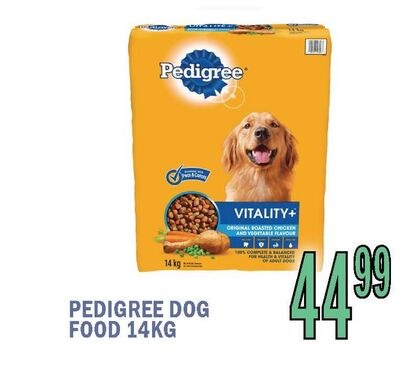 PEDIGREE DOG FOOD 14KG