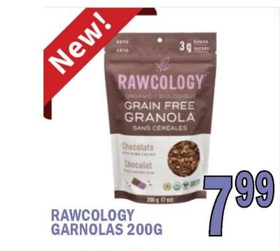 RAWCOLOGY GRANOLAS 200G