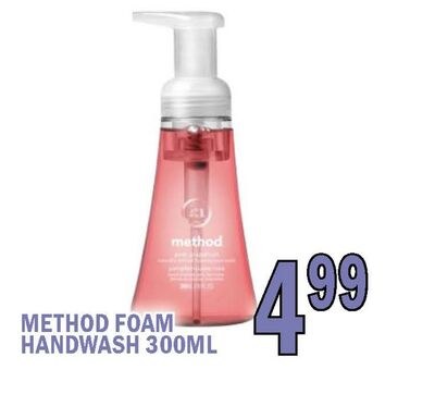 METHOD FOAM HANDWASH 300ML