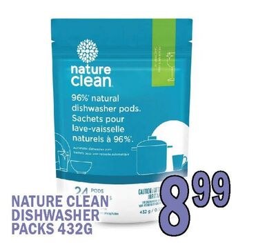 NATURE CLEAN DISHWASHER PACKS