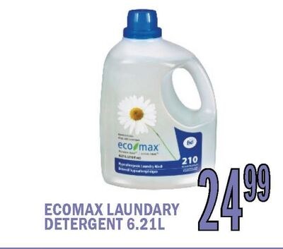 ECOMAX LAUNDRY DETERGENT 6.21L