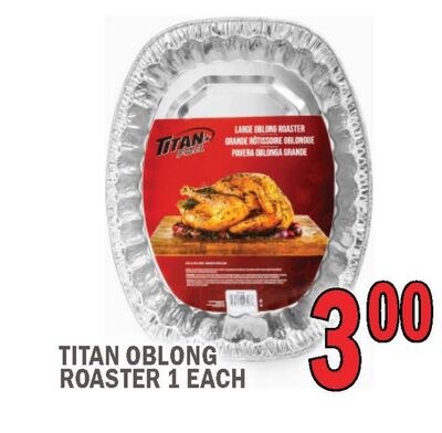 TITAN OBLONG ROASTER
