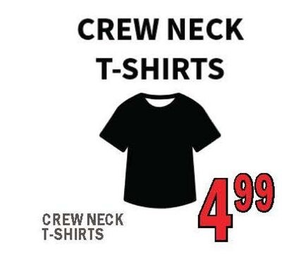 CREW NECK T-SHIRTS