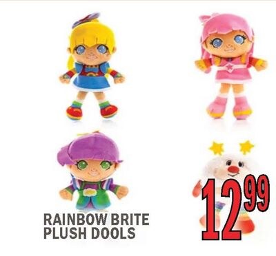 RAINBOW BRITE PLUSH DOOLS