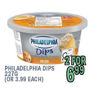 PHILADELPHIA DIPS