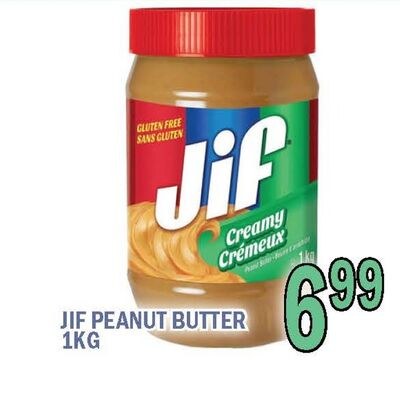 JIF PEANUT BUTTER
