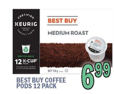 BEST BUY COFFEE PODS 12 PACK