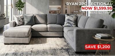 RYAN 2PC SECTIONAL
