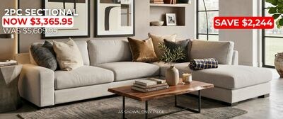 2PC SECTIONAL