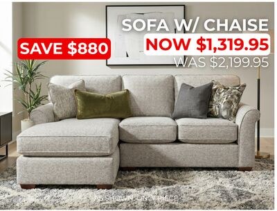 SOFA W/ CHAISE