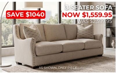 3 SEATER SOFA