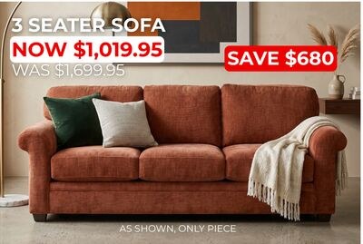 3 SEATER SOFA
