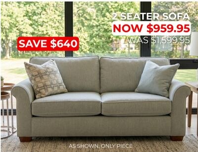 2 SEATER SOFA