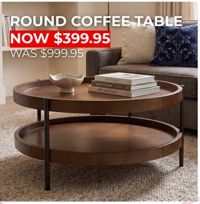 ROUND COFFEE TABLE