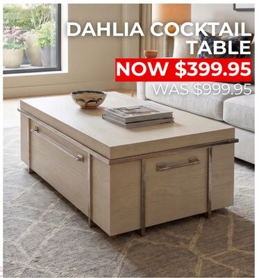 DAHLIA COCKTAIL TABLE