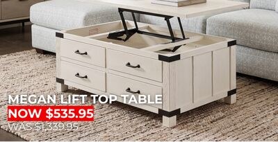 MEGAN LIFT TOP TABLE