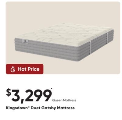 Kingsdown® Duet Gatsby Mattress