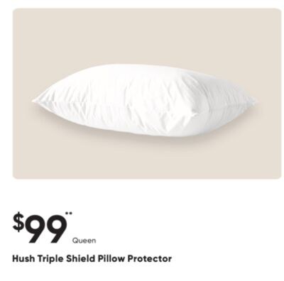 Hush Triple Shield Pillow Protector