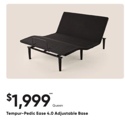 Tempur-Pedic Ease 4.0 Adjustable Base