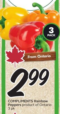 COMPLIMENTS Rainbow Peppers