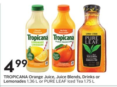 TROPICANA Orange Juice, Juice Blends, Drinks or…