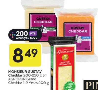 MONSIEUR GUSTAV Cheddar