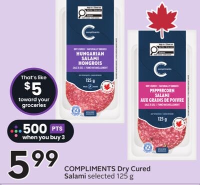 COMPLIMENTS Dry Cured Salami