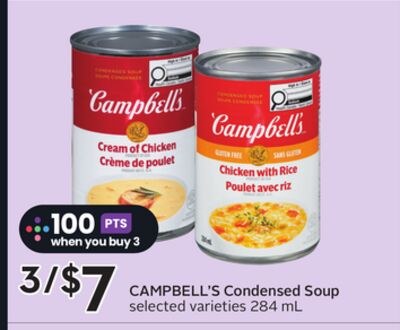 CAMPBELL'S Condensed Soup