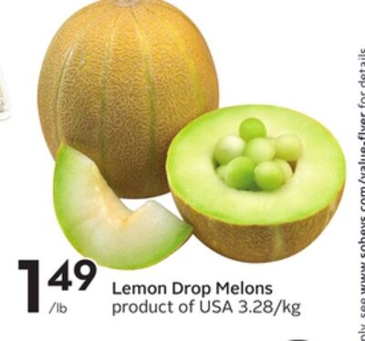 Lemon Drop Melons