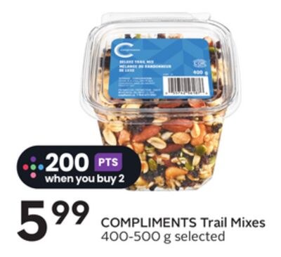 COMPLIMENTS Trail Mixes