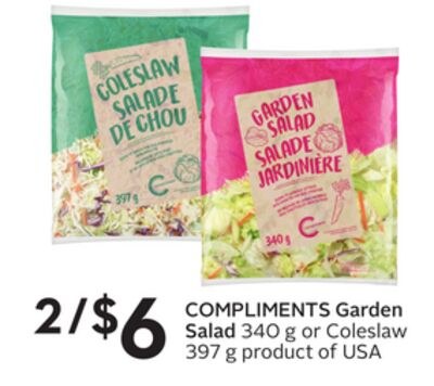 COMPLIMENTS Garden Salad