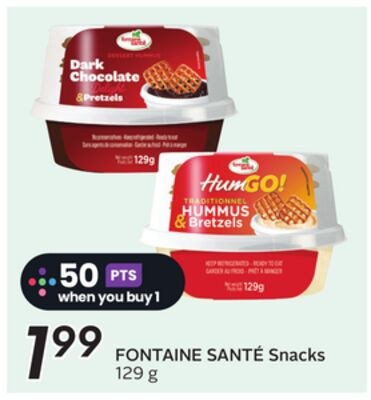 FONTAINE SANTÉ Snacks