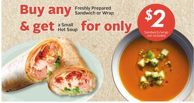 Freshly Prepared Sandwich or Wrap