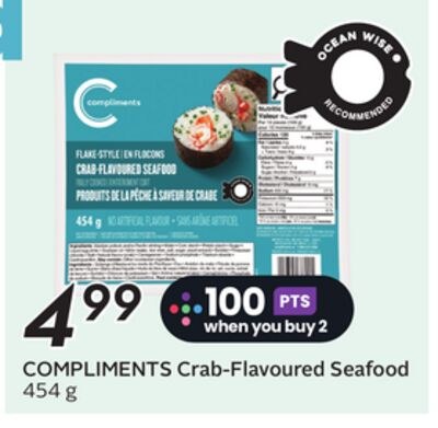 COMPLIMENTS Crab-Flavoured Seafood