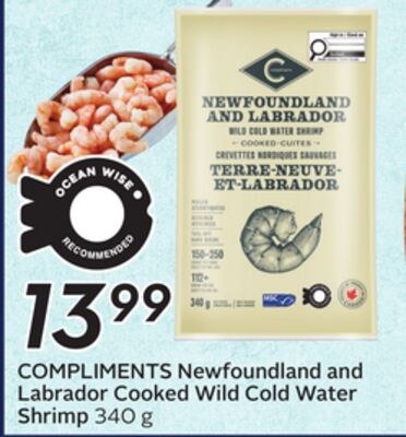 COMPLIMENTS Newfoundland and Labrador Cooked Wi…