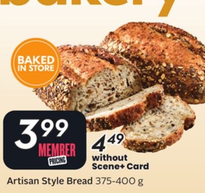 Artisan Style Bread