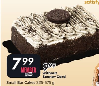 Small Bar Cakes