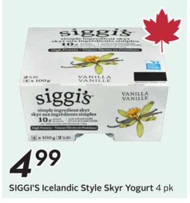 Icelandic Style Skyr Yogurt