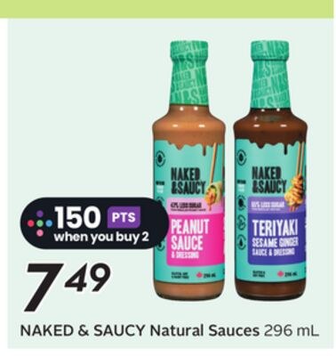 NAKED & SAUCY Natural Sauces