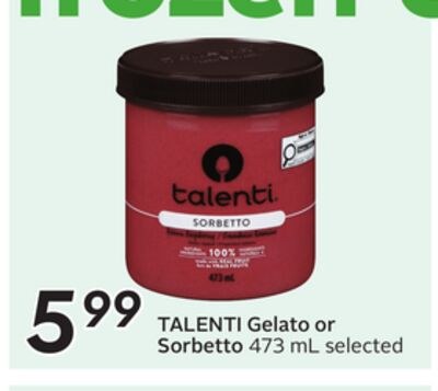 Gelato or Sorbetto