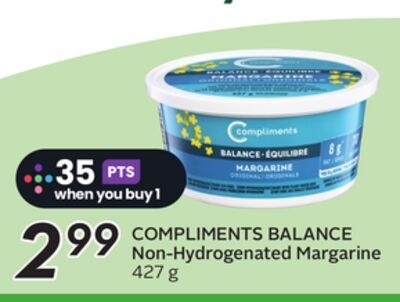 COMPLIMENTS BALANCE Non-Hydrogenated Margarine