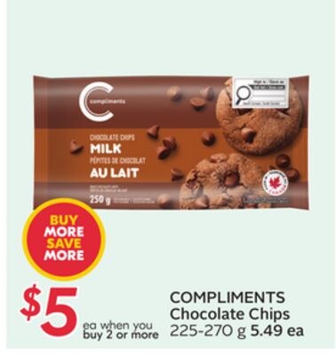 COMPLIMENTS Chocolate Chips